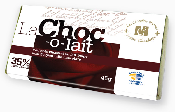 Real Belgian milk chocolate