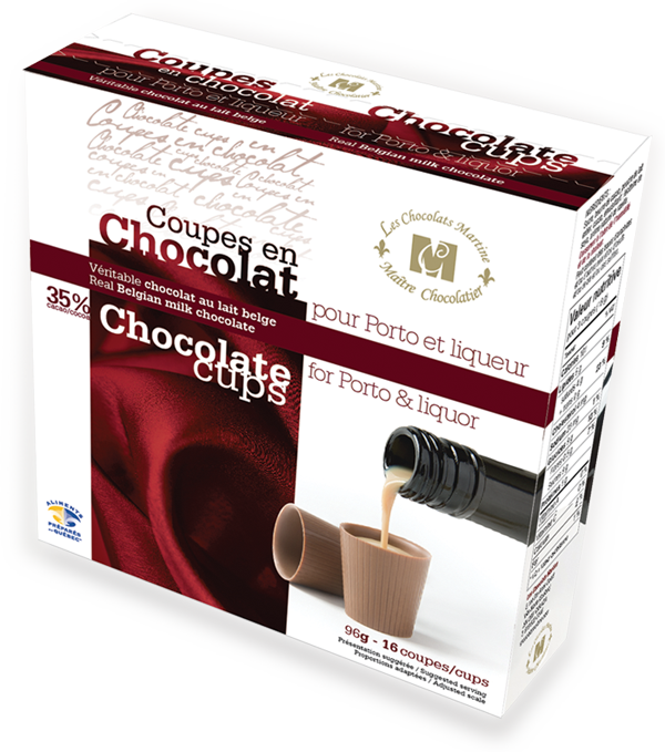 Coupes en chocolat - Chocolats Martine